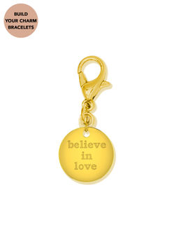 Pipa Bella by Nykaa Fashion - Gold Believe Love Charm