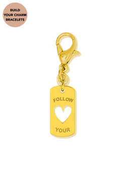 Pipa Bella by Nykaa Fashion - Gold Follow Heart Charm