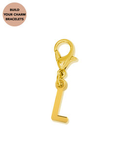 Pipa Bella by Nykaa Fashion - Gold Letter L Charm