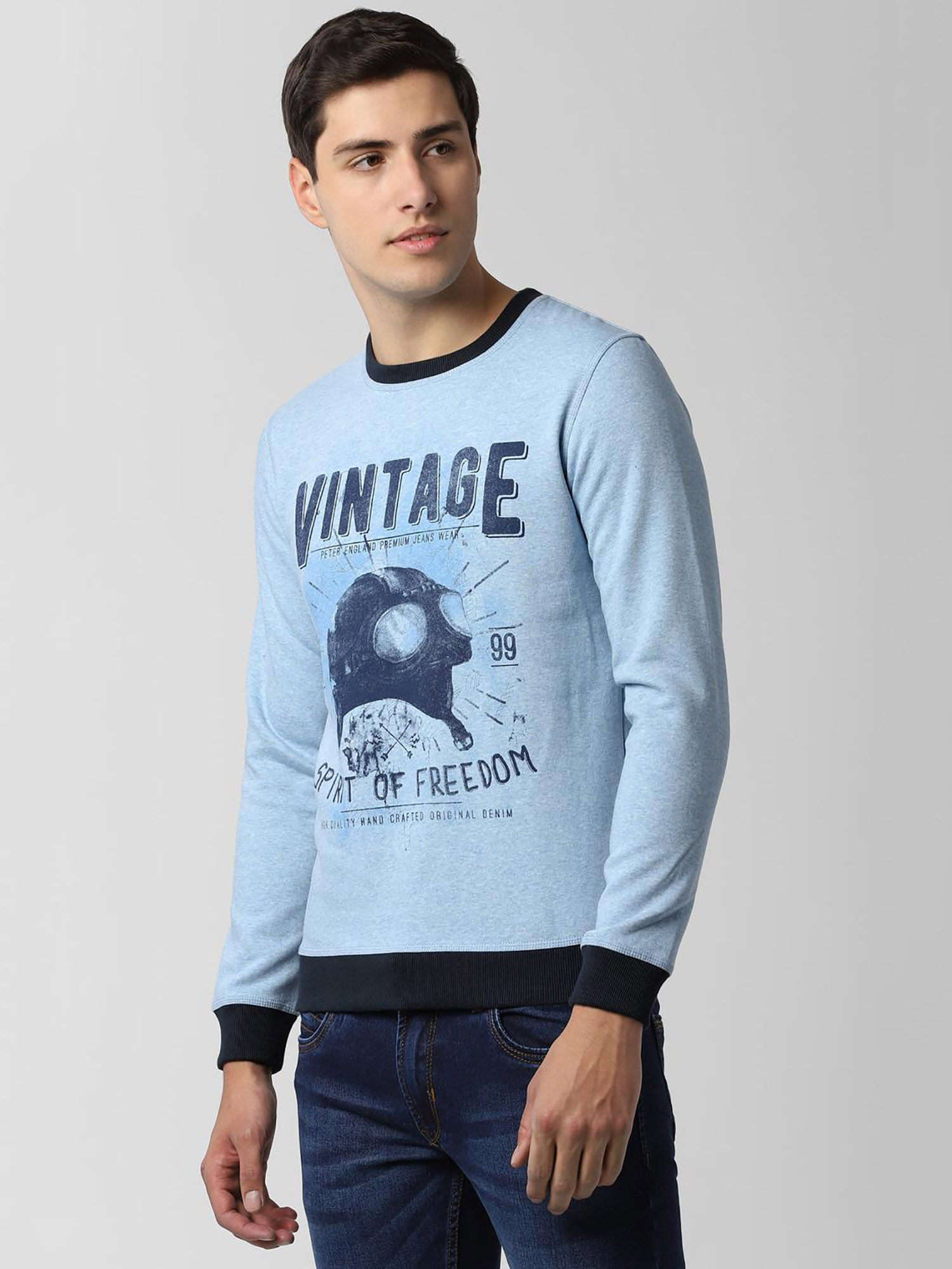 Peter England Jeans Sweatshirts : Buy 