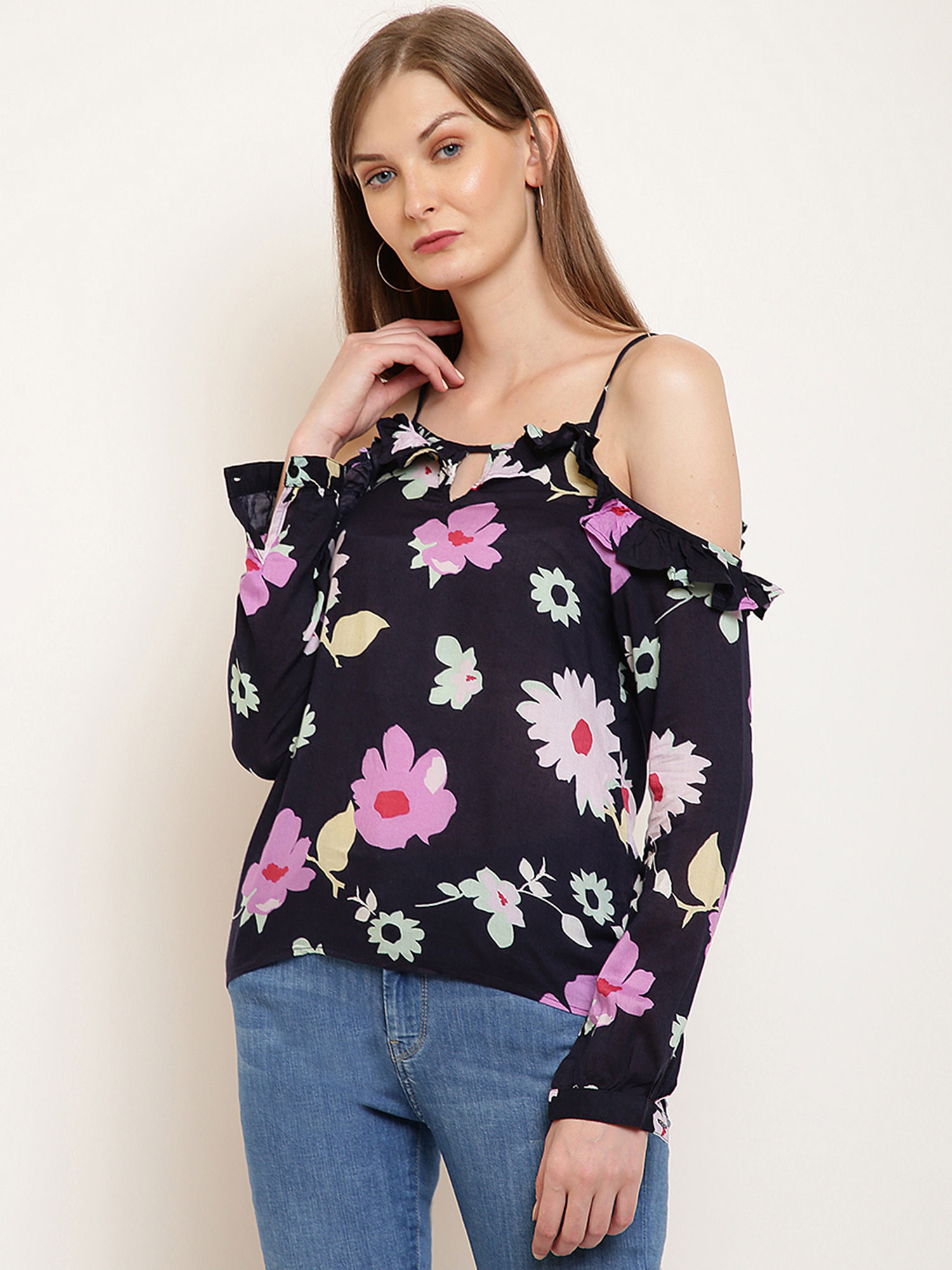 Buy Pepe Jeans Women Multicolor Top 