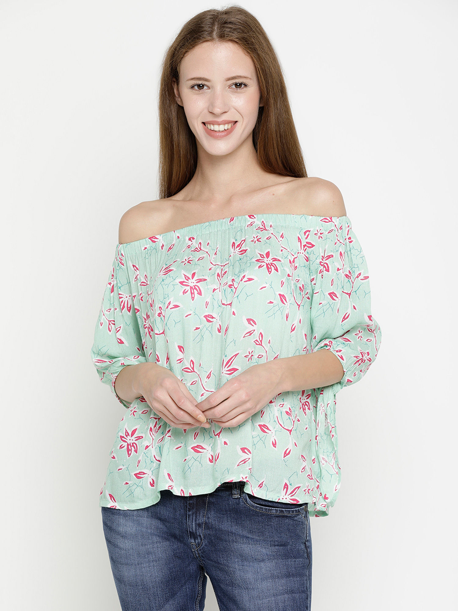 Buy Pepe Jeans Women Green Tops 