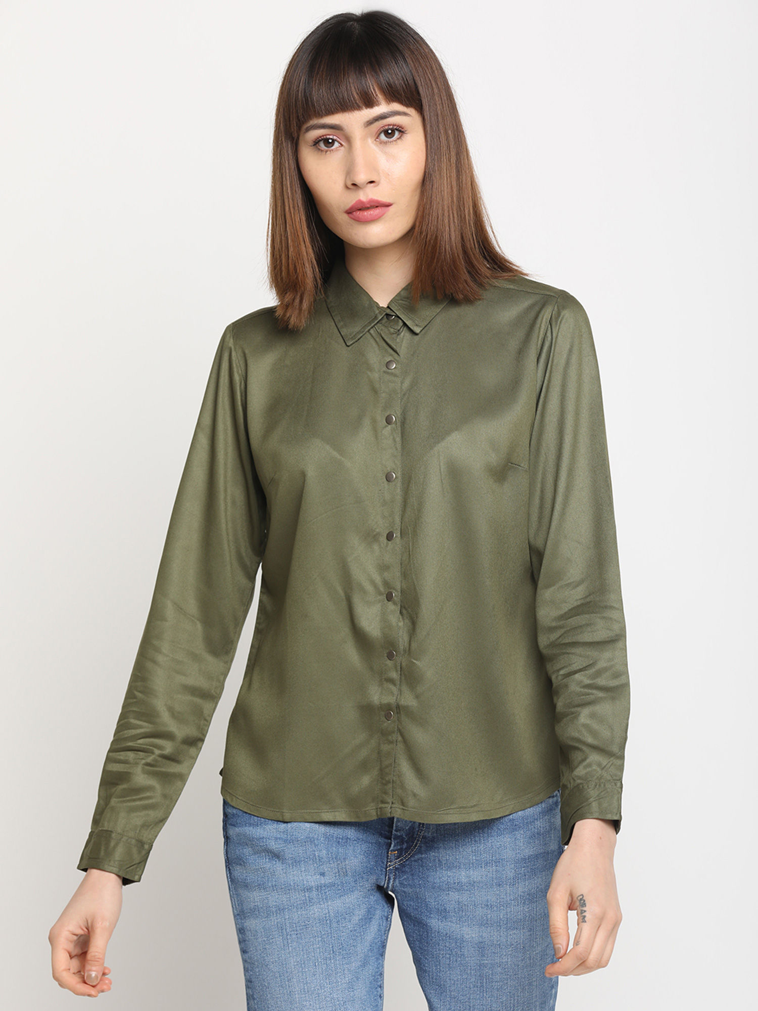 Buy Pepe Jeans Women Green Shirt 