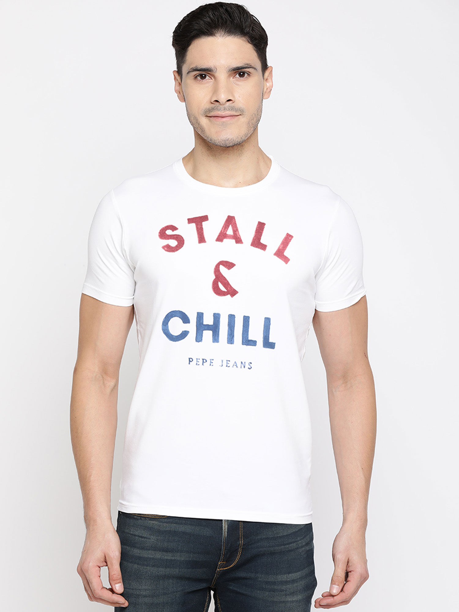 Buy Pepe Jeans White T-Shirt 
