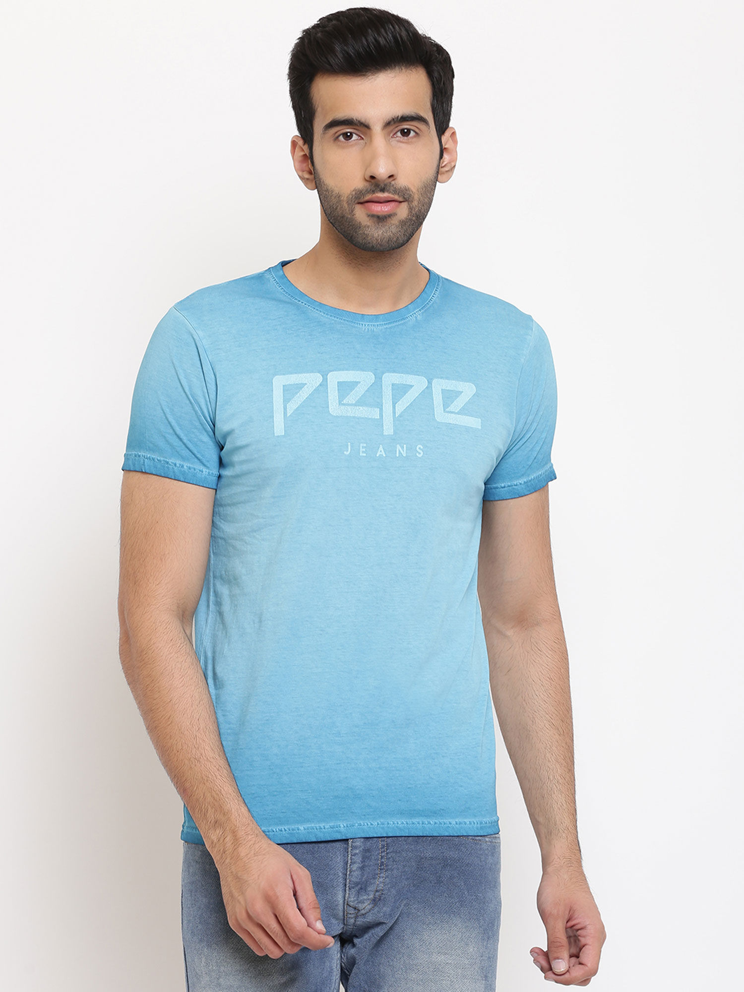 Buy Pepe Jeans Blue T-Shirt Online 