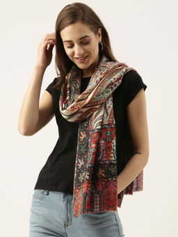 Pashmoda - Women Pure Wool Printed Stole