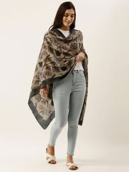 Pashmoda - Women Pure Wool Printed Stole