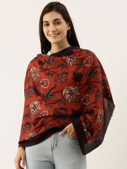 Pashmoda - Women Pure Wool Printed Stole