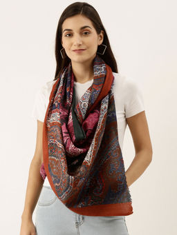 Pashmoda - Women Pure Wool Printed Stole