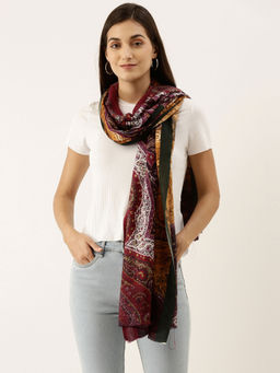 Pashmoda - Women Pure Wool Printed Stole