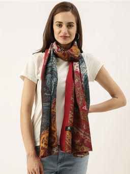 Pashmoda - Women Pure Wool Printed Stole