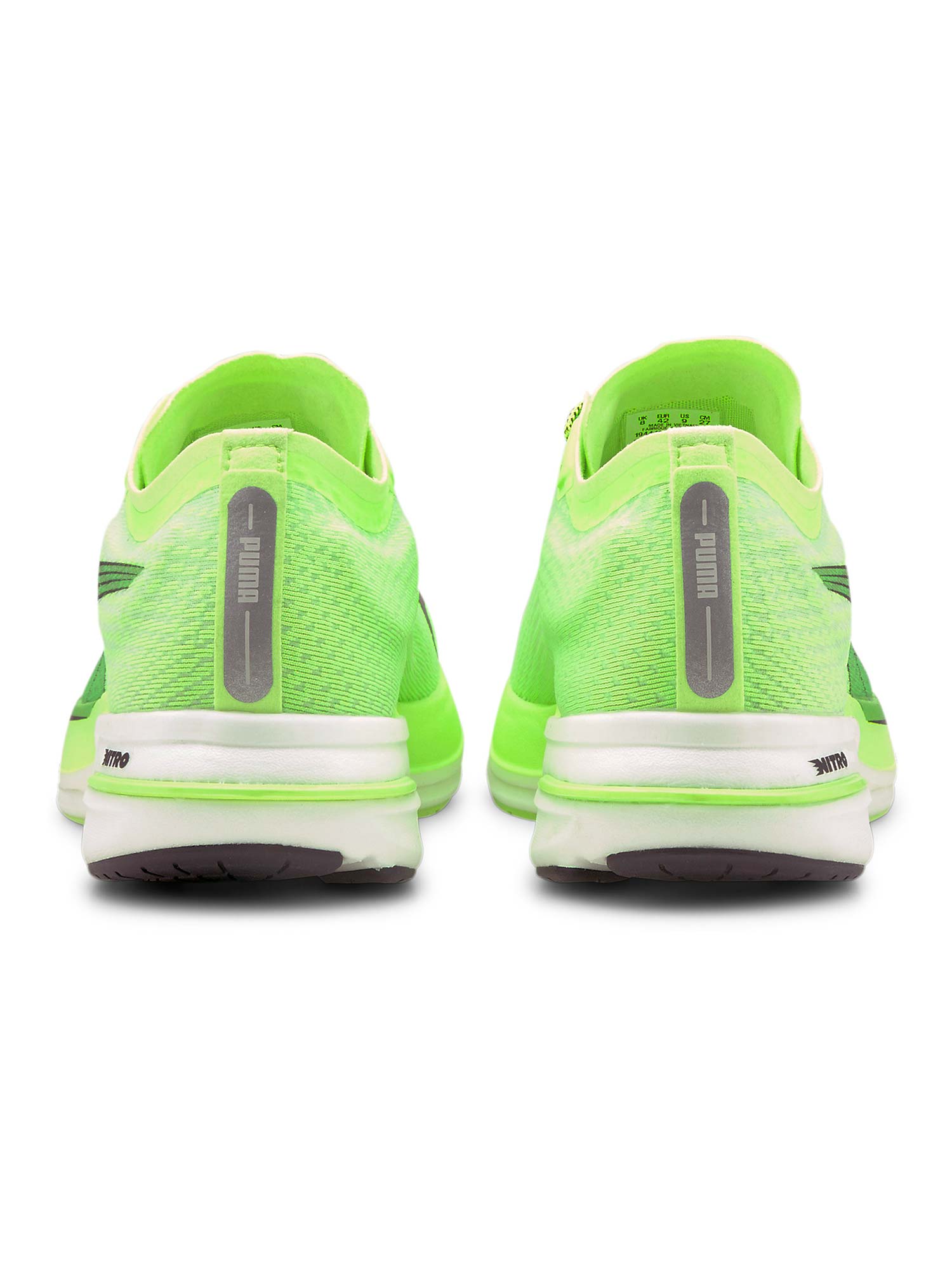puma deviate nitro green