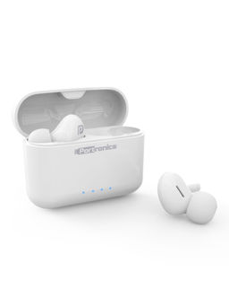 Portronics - Harmonics Twins 33 Truly Wireless TWS Ear Buds with mic Play time up to 21 Hours White