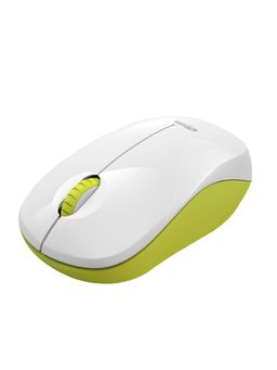Portronics - TOAD 12 POR-987 Wireless 2.4G Optical Mouse WithUSB Receiver for Laptop, Computer(Yellow)