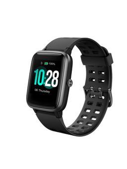 Portronics - YOGG Kronos POR-991 Smart Watch- Black, Metal (2-week Battery Life_IP68)