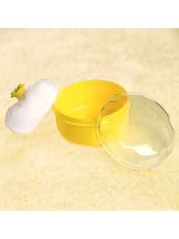 Baby Moo - Plain Yellow Powder Puff