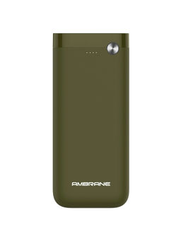 Ambrane - PP-20 20000mAh Lithium Polymer Power Bank (Green)