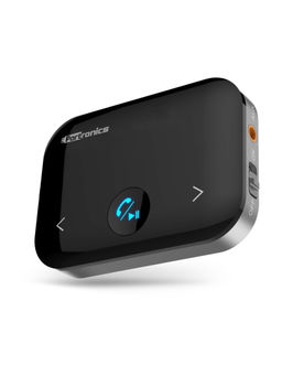 Portronics - Auto 14 POR-1153 2-in-1 Bluetooth Transmitter & Receiver Adaptor (Black)