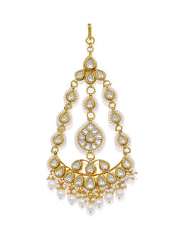 Accessher - Gold Brass Maangtikka