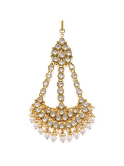 Accessher - Gold Brass Maangtikka