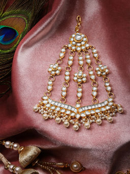 Accessher - Gold Brass Maangtikka