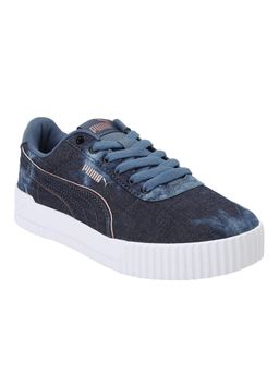Puma - Carina Indigo Womens Blue Casual Sneakers