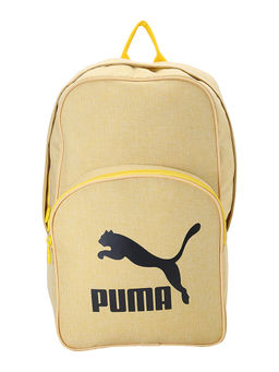 Puma - Originals Retro Woven Yellow Backpack