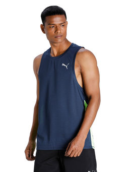 Puma - Run Favorite Mens Blue Singlet
