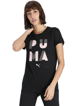 Puma - Performancended Ss Womens Black T-shirt