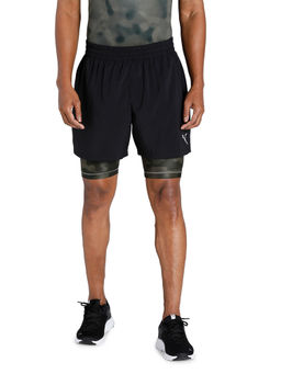 Puma - Run Graphc 2n1 5 M Mens Black Shorts