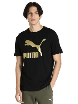 Puma - Classics Logo Mens Black Casual T-shirt