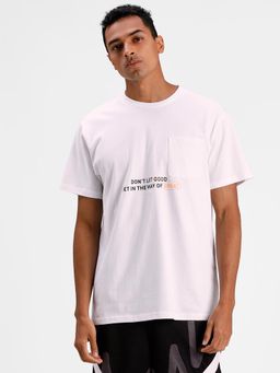 Puma - Pocket Men White Basketball T-shirt