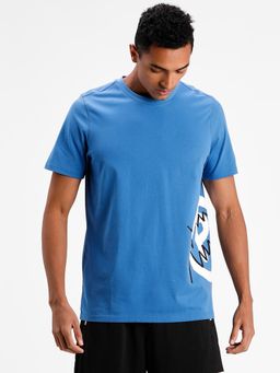 Puma - Franchise Side Seam Men Blue Basketball T-shirt