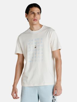 Puma - X Animal Crossinga New Horizons Relaxed Fit Men Off White Loose T-shirt