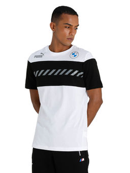 Puma - BMW M Motorsport SDS Mens White Casual T-Shirt