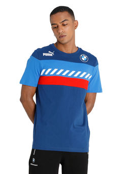 Puma - BMW M Motorsport SDS Mens Blue Casual T-Shirt