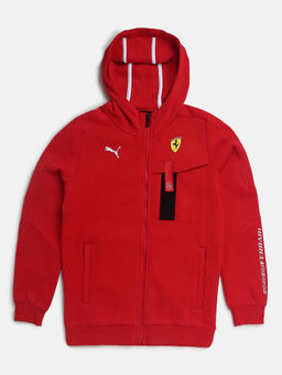 Puma - Ferrari Motorsport Race Hooded Kids Sweat Jacket