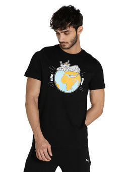 Puma - Graphic Sustainability Mens Black Casual T-shirt