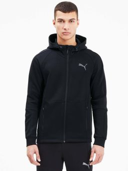 Puma - EVOSTRIPE Mens Black Casual Jacket