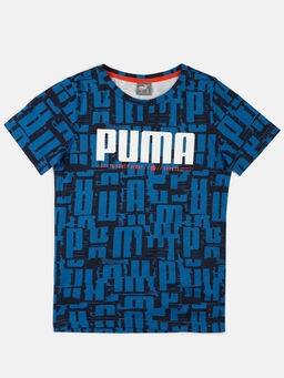 Puma - Active Sports Aop B Blue Tee