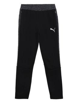 Puma - Black Solid Evostripe Youth Sweatpants