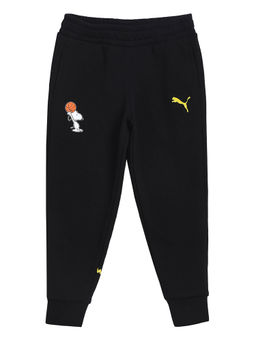 Puma - Black Printed x PEANUTS Kids Sweatpants