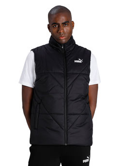Puma - Ess Padded Mens Black Casual Vest
