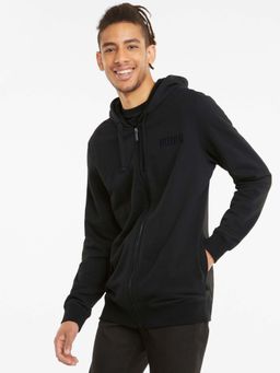 Puma - Modern Mens Black Casual Jacket