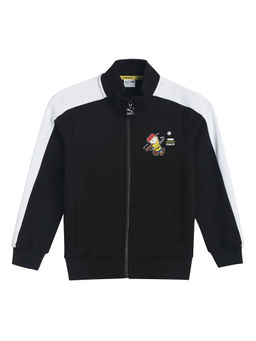 Puma - Black Printed x PEANUTS Kids Track Jacket