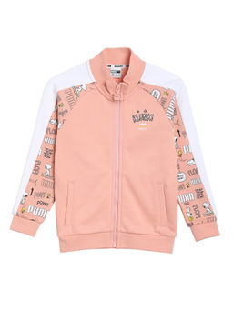 Puma - Peach Printed x PEANUTS Kids Track Jacket