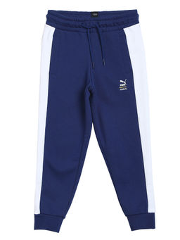 Puma - Blue Colour blocked x PEANUTS Kids Track Pants