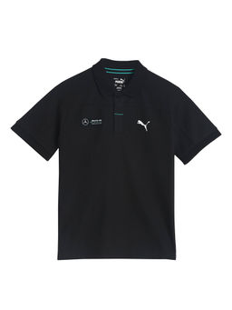 Puma - Black Solid Mercedes Motorsport F1 Kids Polo Shirt