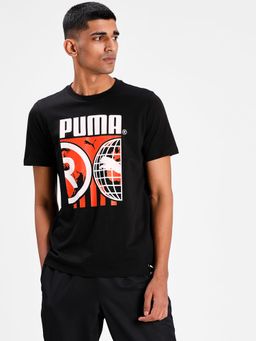 Puma - International Men Black T-shirt