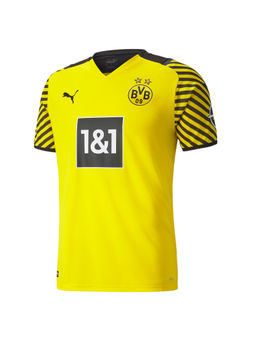 Puma - BVB HOME Shirt Replica Sponsor Yellow T-Shirt